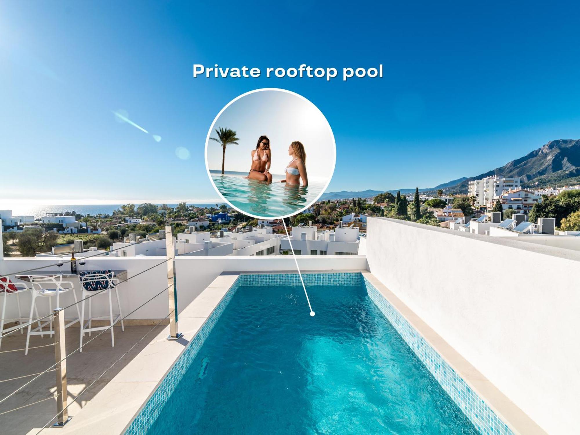 Vacation Marbella I Casa Isabel, Private Pool With Infinity Views, Bbq, New Built, Luxury Condo, Top Location 외부 사진